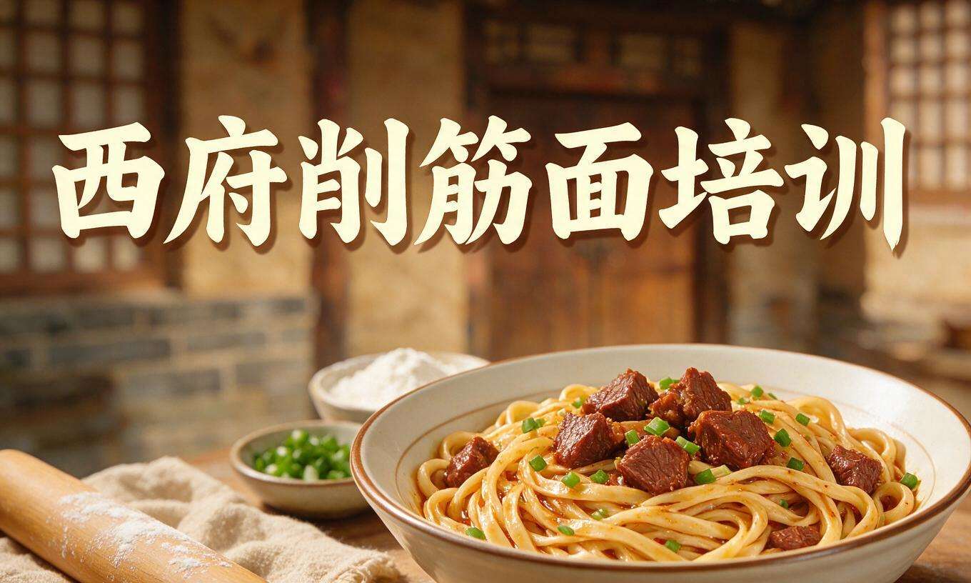 ⻄府削筋⾯培训