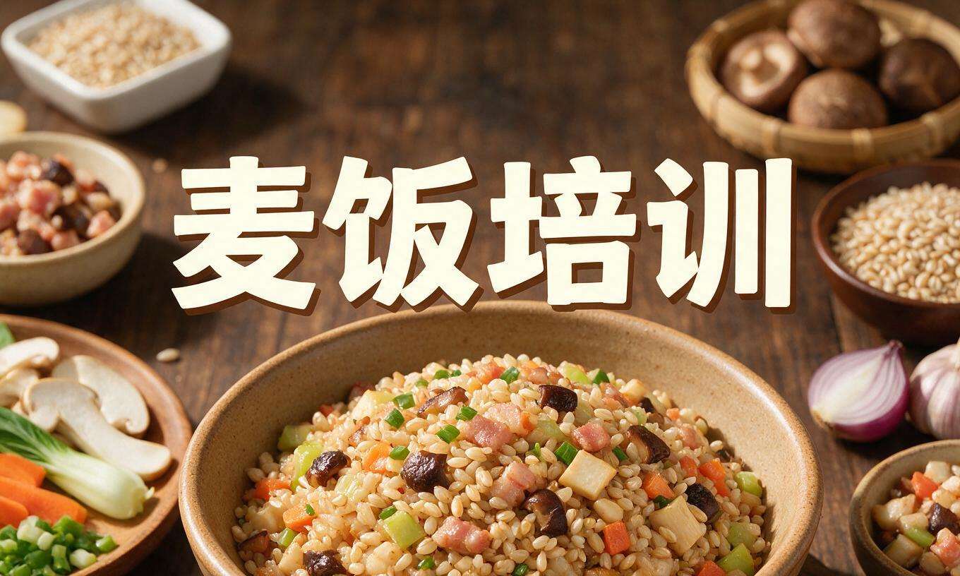 ⻨饭培训