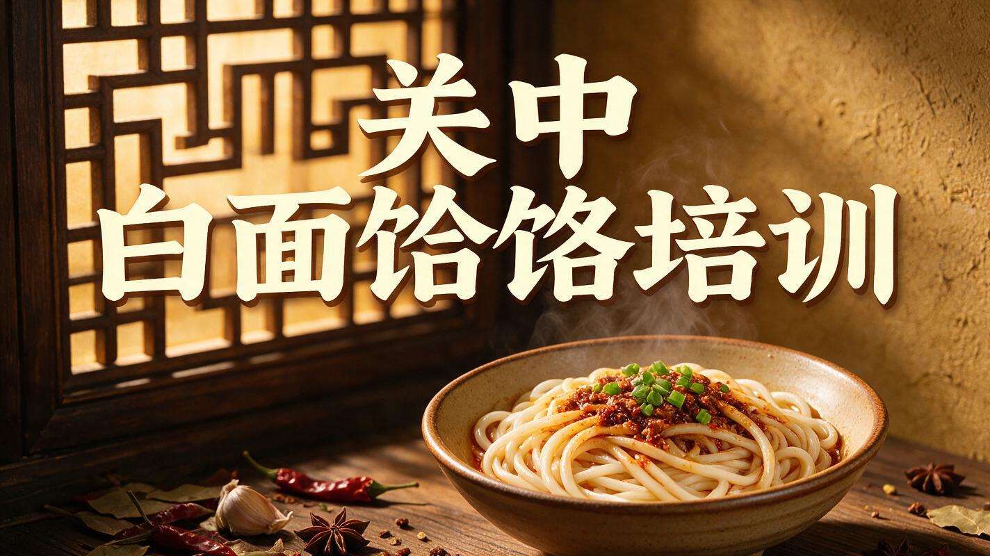 关中⽩⾯饸饹培训