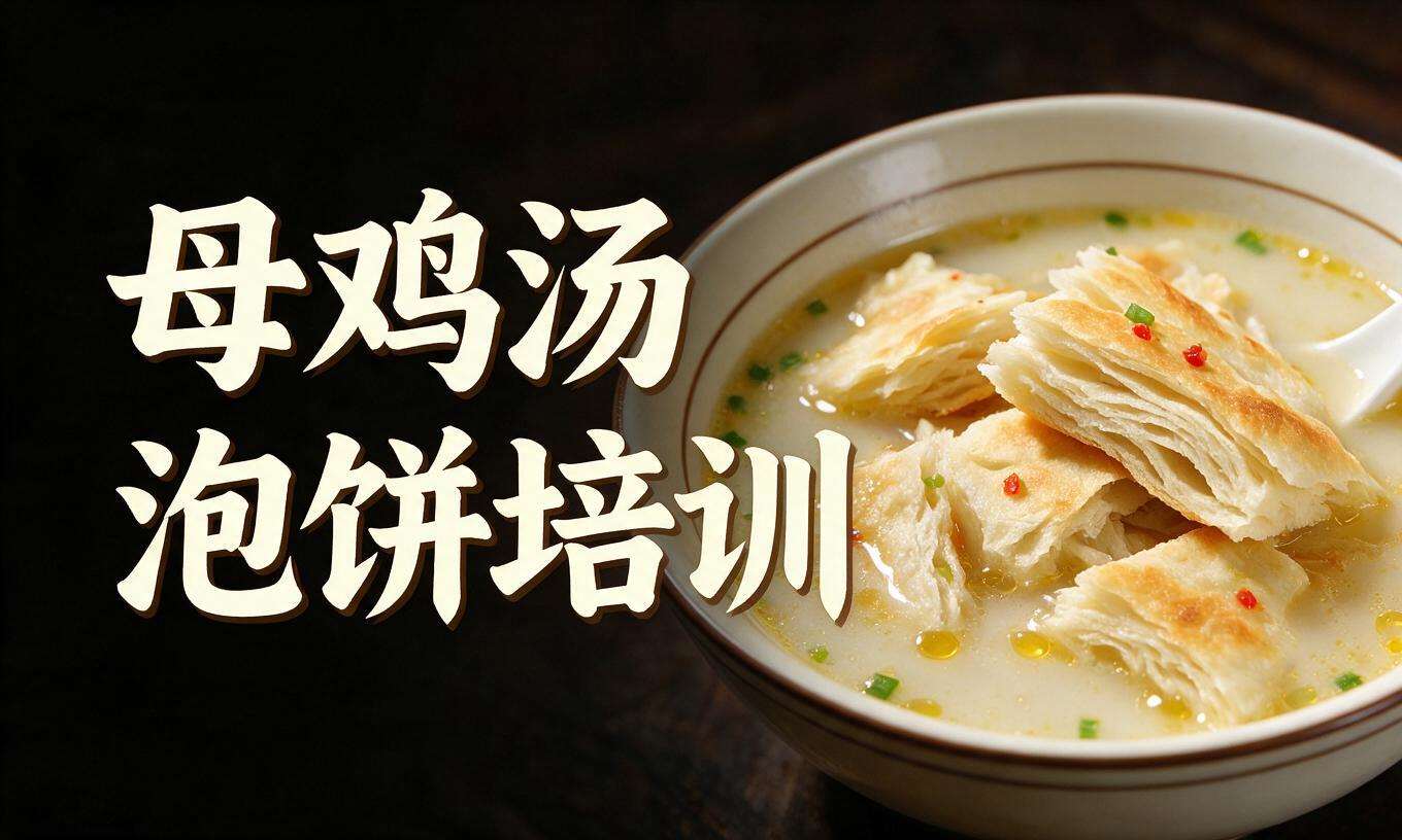 ⺟鸡汤泡饼培训
